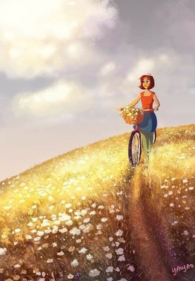 Возможно, это изображение (велосипед, на открытом воздухе и текст)