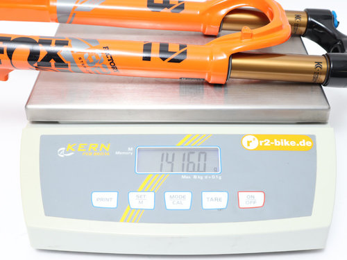 FOX Suspension Fork 2021 29 SC Float 32 F-S 100 Step-Cast 3-Pos Adjust FIT4 Factory Boost shiny orange Kabolt 15x110 mm tapered 51 mm Offset