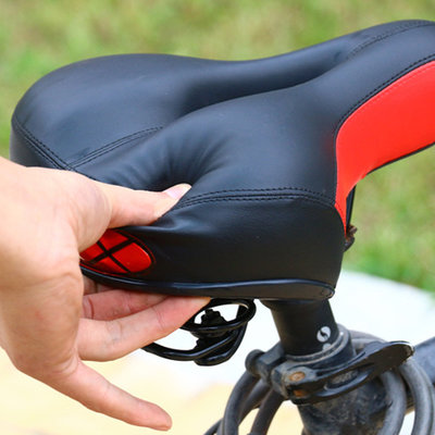 Comfort-Wide-Big-Bum-Bike-Bicycle-Gel-Cr
