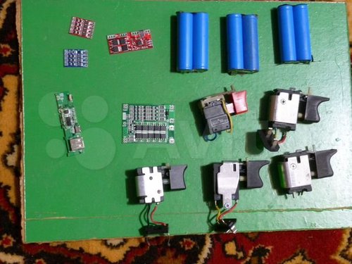 Наборы для переделки шуруповёртов