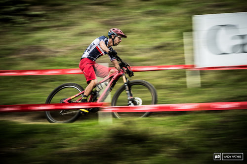 Second place for France s eMtb National Champ Jerome Gilloux.